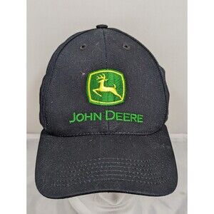 John Deere Harvester Works Gold Key Customer Baseball Hat Cap Adjustable Rare